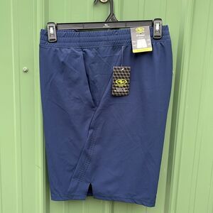 Men’s 2-in1 Active Athletic Shorts with Compression Liner Size 3XL